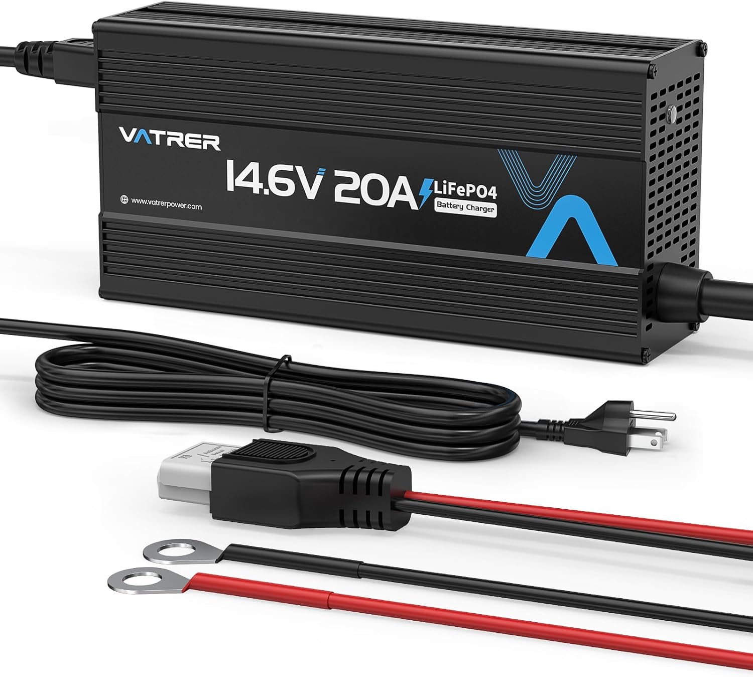 Detalle de VATRER POWER 12V 20A LiFePO4 Charger