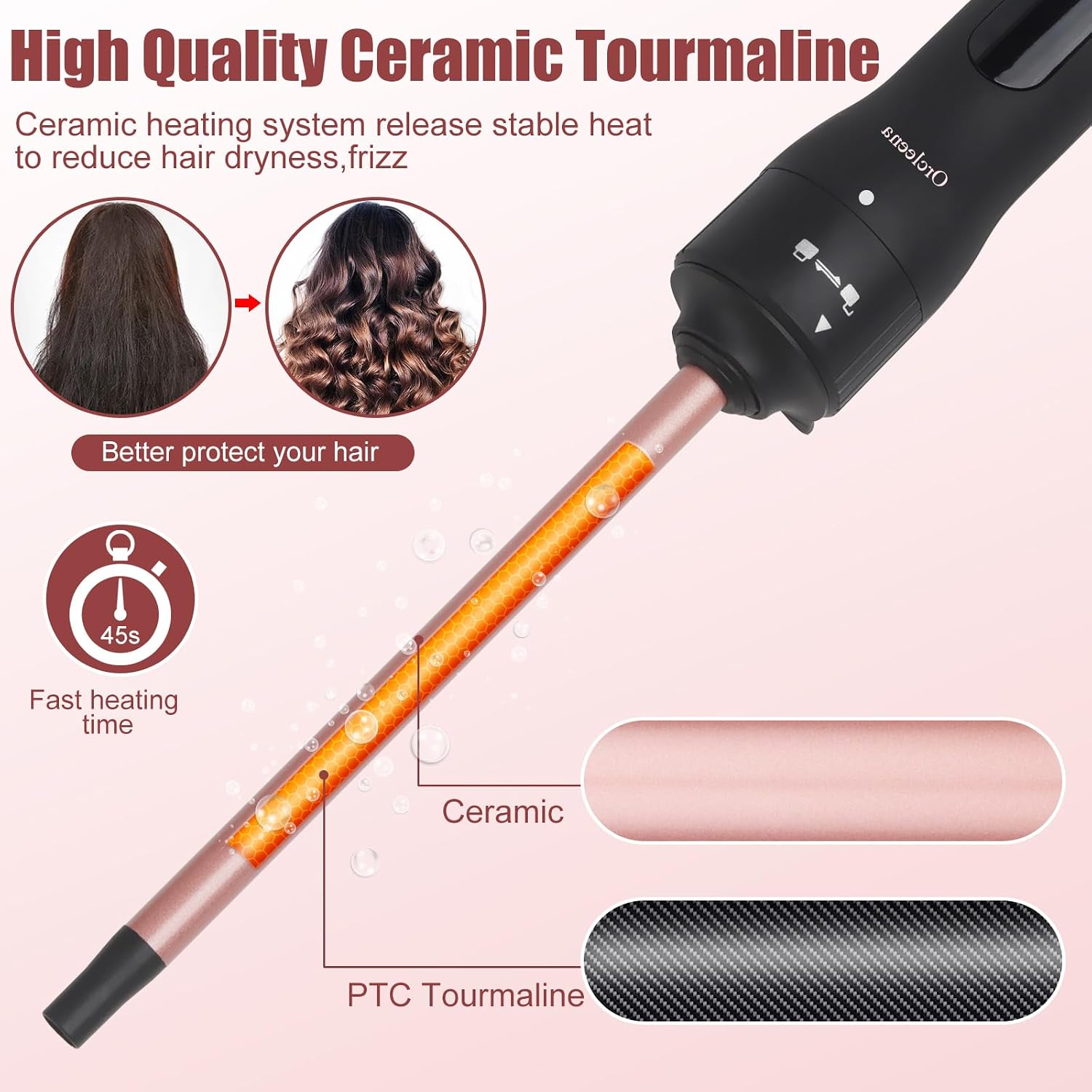 Thumbnail 3 de ORCLEENA Curling Wand 3-in-1 32mm