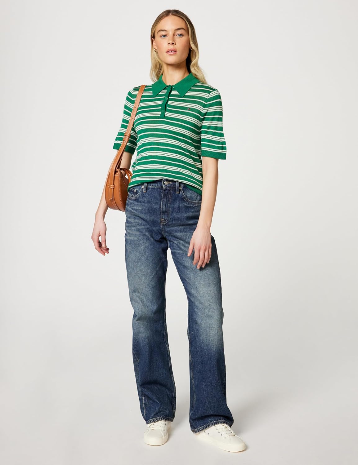 Detalle de Tommy Hilfiger DNM Nate Loose Straight RW Ww0ww50619, Sciol Donna