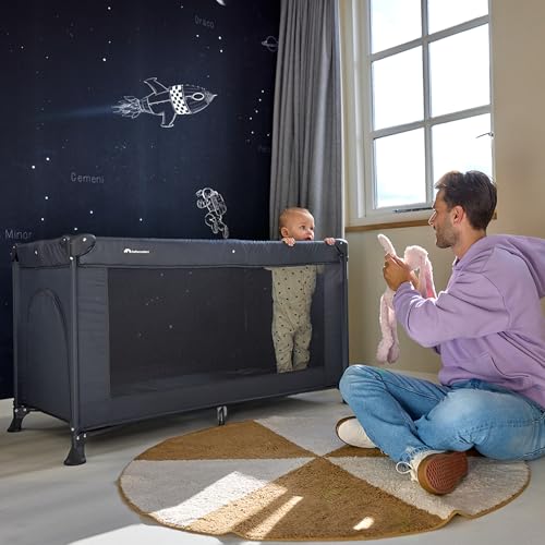 Thumbnail 7 de Bebeconfort Sweet Dreams : Lit parapluie bébé 0–3 ans, ouverture latérale et matelas spacieux
