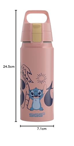 Thumbnail 6 de Sigg Alu Trinkflasche Kinder WMB ONE Stitch Disney 0,6 L – kohlensäuregeeignet, auslaufsicher