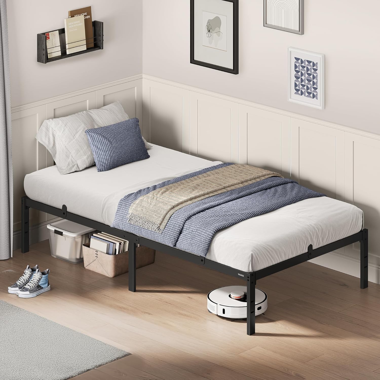 Thumbnail 6 de VASAGLE RMB139BD01 Struttura letto 160x190 cm