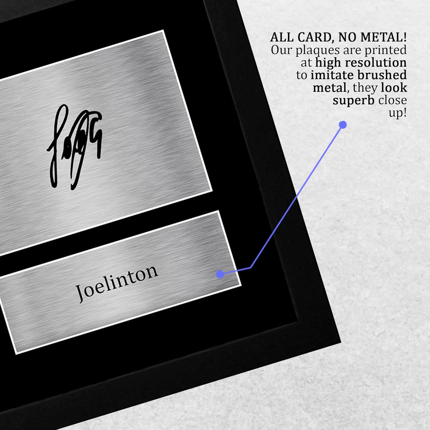 Thumbnail 4 de HWC Trading FR A4 Joelinton Magpies framed signed autograph picture (A4)