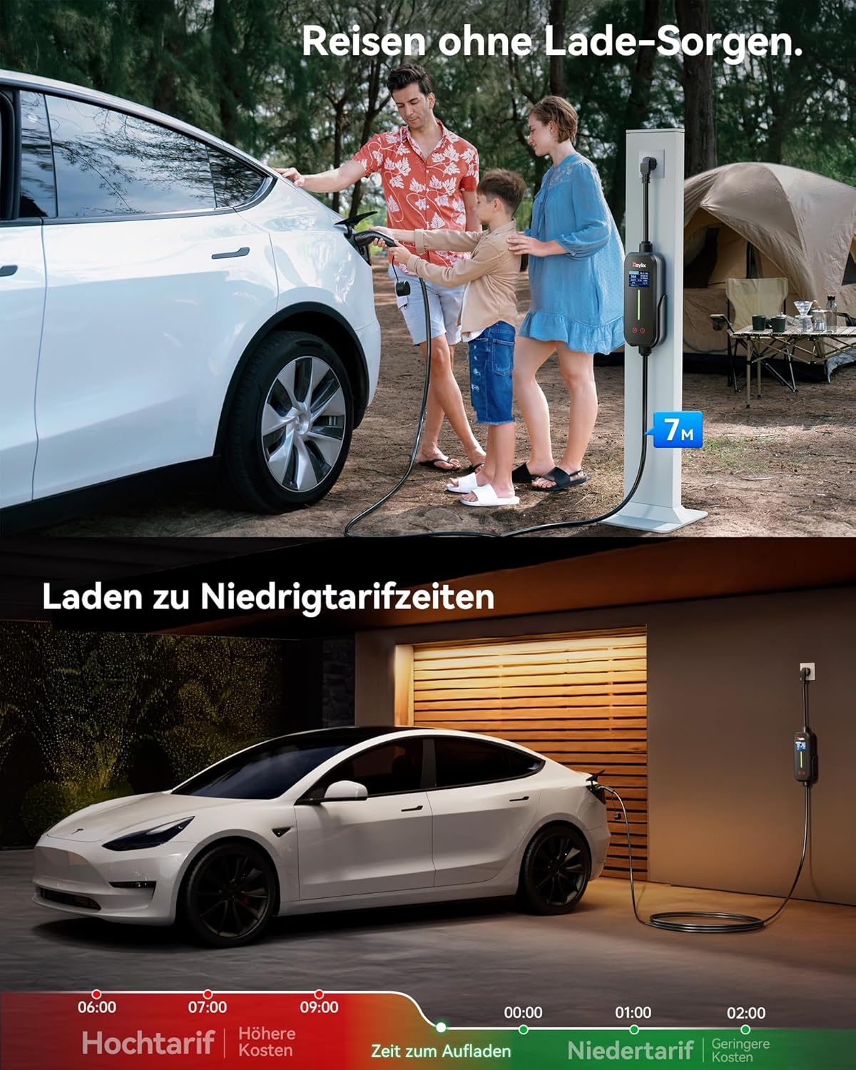 Thumbnail 1 de Raylix Mobile Wallbox Typ 2 3,68 kW