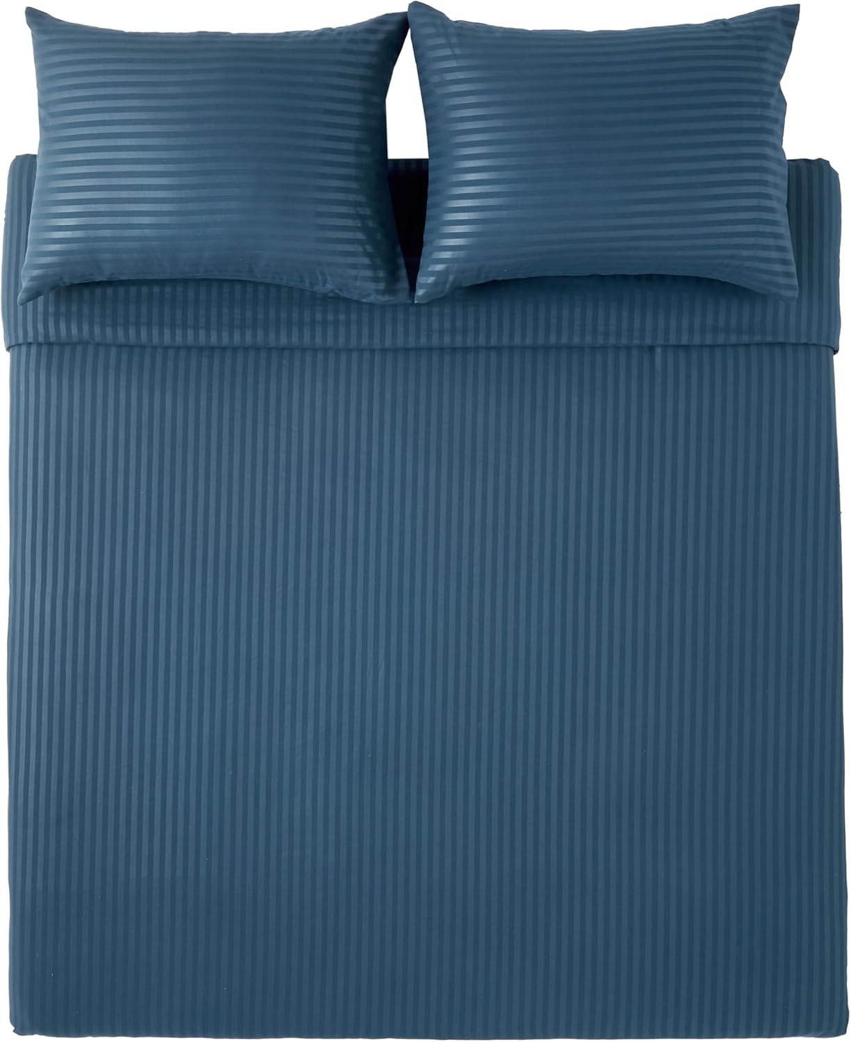 Thumbnail 6 de Amazon Basics Bedding 3-Piece Microfibre King Size Duvet Cover Set in Navy Blue
