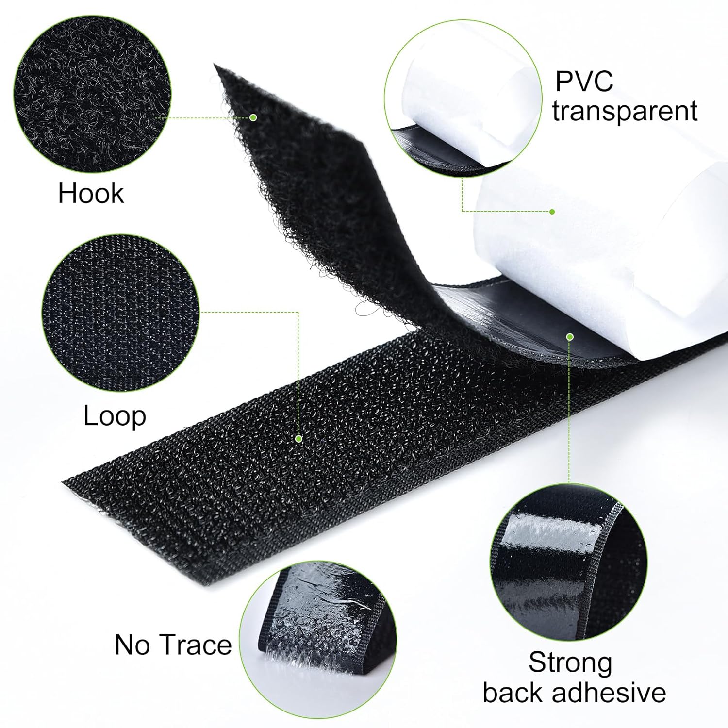 Thumbnail 3 de AiQInu Feltro Adesivo Biadesivo 8 m x 30 mm