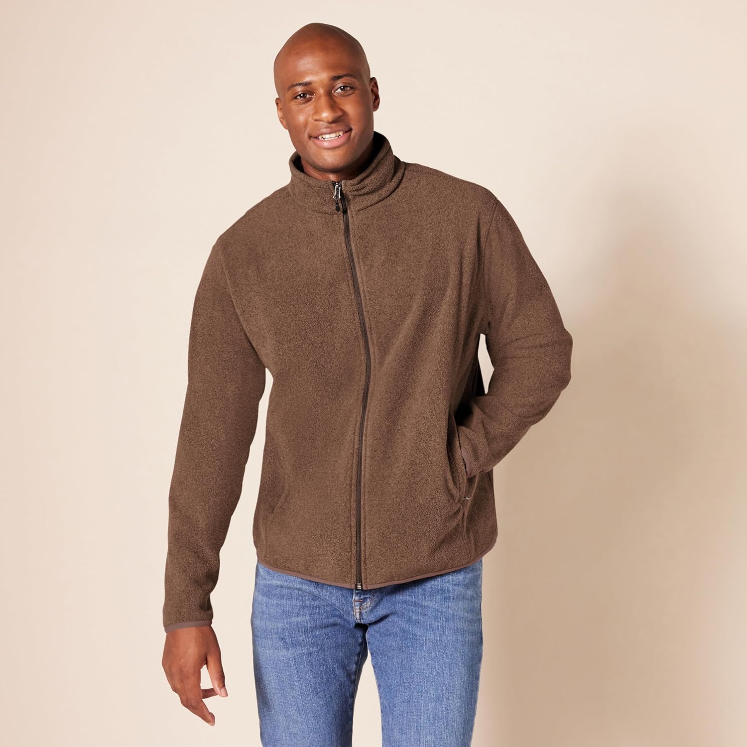 Thumbnail 4 de Amazon Essentials Men’s Full-Zip Fleece Jacket (Big & Tall) – cosy midweight warmth for everyday wear