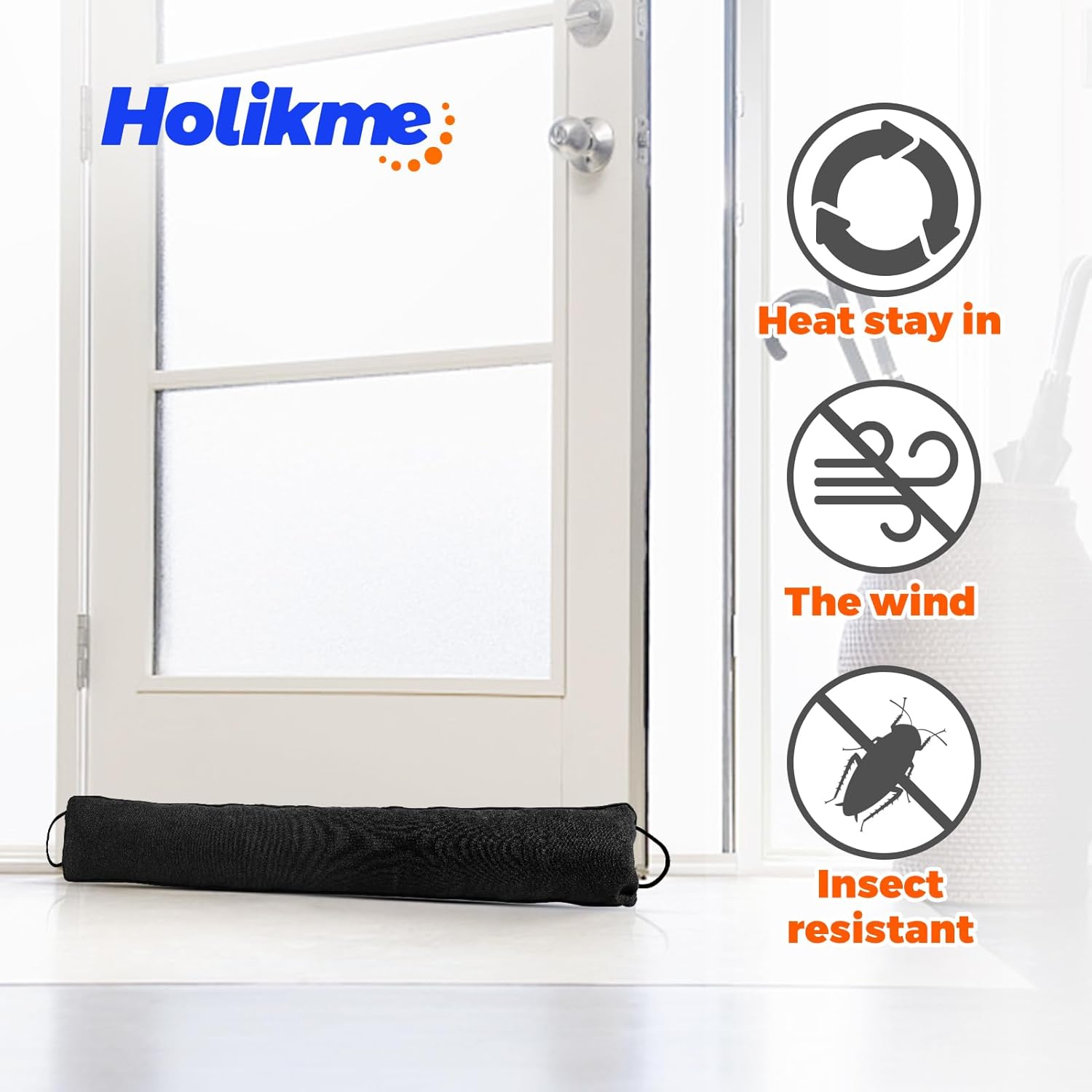 Detalle de Holikme 36-inch Weighted Door Draft Stopper 🪟