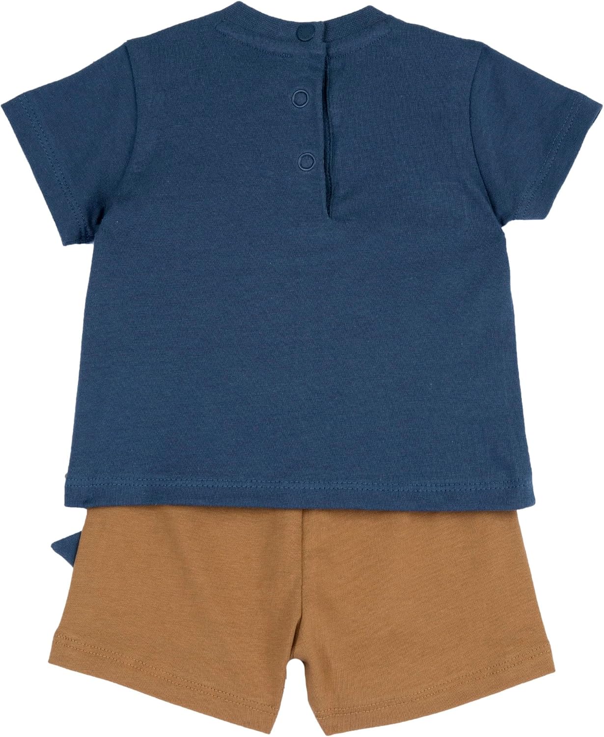Detalle de Chicco Completo Neonato con T-Shirt e Pantaloncini in Morbido Tessuto – Design in Italy