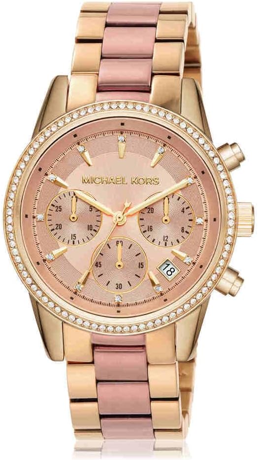 Thumbnail 1 de Michael Kors Bryant: Orologio da donna con movimento cronografo al quarzo, 37 mm, cinturino in acciaio inox