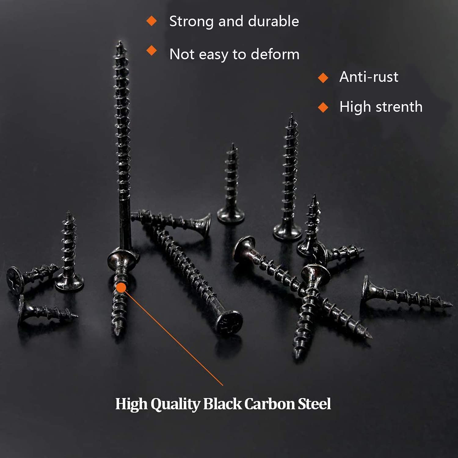 Thumbnail 2 de TAIANJI 180-piece M4 wood screw assortment 🪛