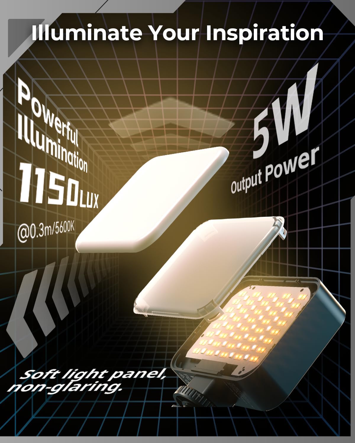 Detalle 2 de SMALLRIG Vibe P108 Pro luce 5W