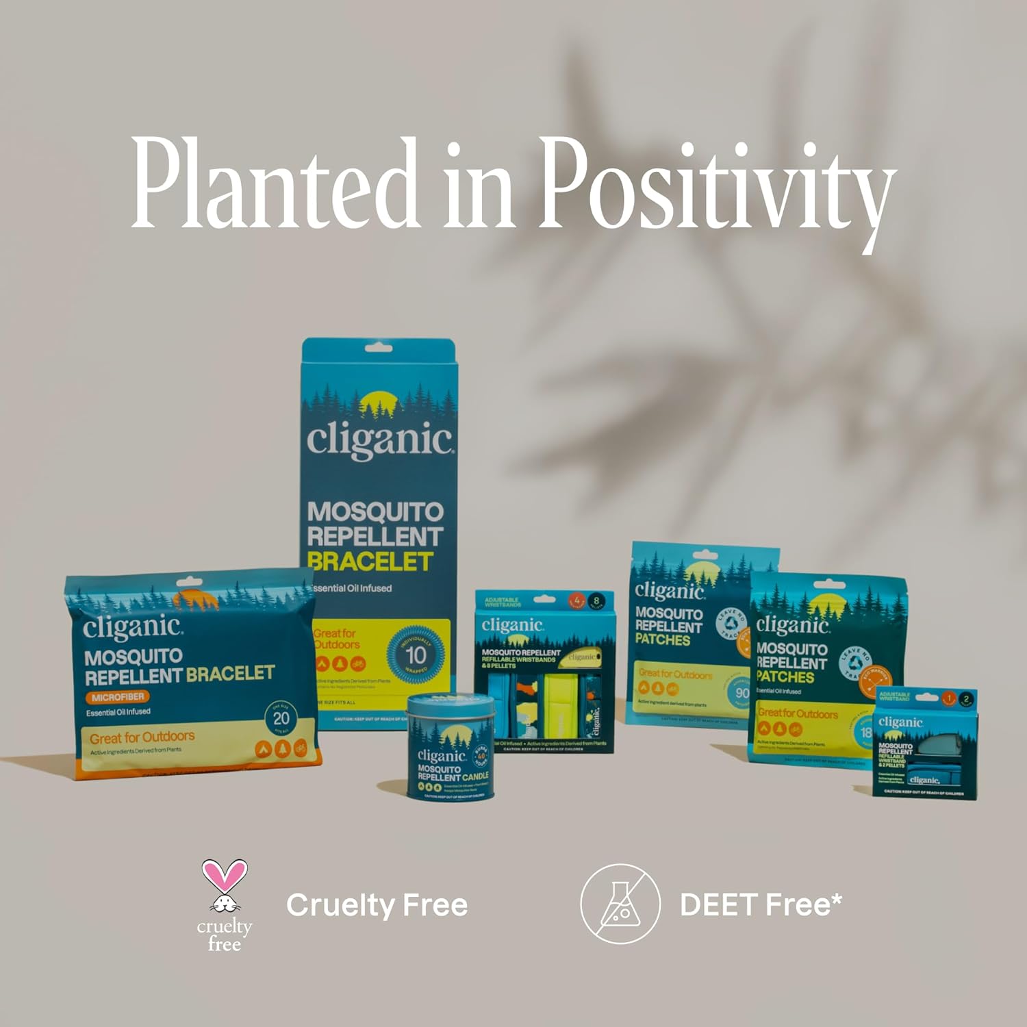 Thumbnail 4 de Cliganic 10-Pack Mosquito Repellent Bracelets