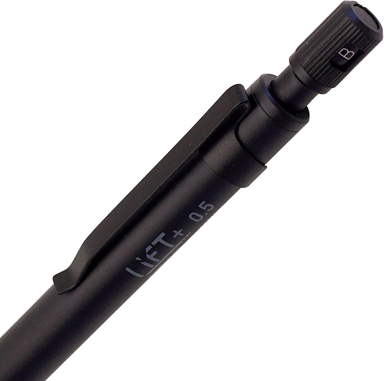 Detalle de LIFT+ LI2500.05-BK シャープペンシル 0.5mm ブラック、真鍮製前軸・4mmガイドパイプ