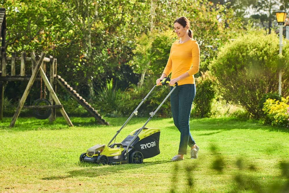 Detalle 2 de RYOBI - Cortacésped Inalámbrico 18V ONE+ Ø33cm