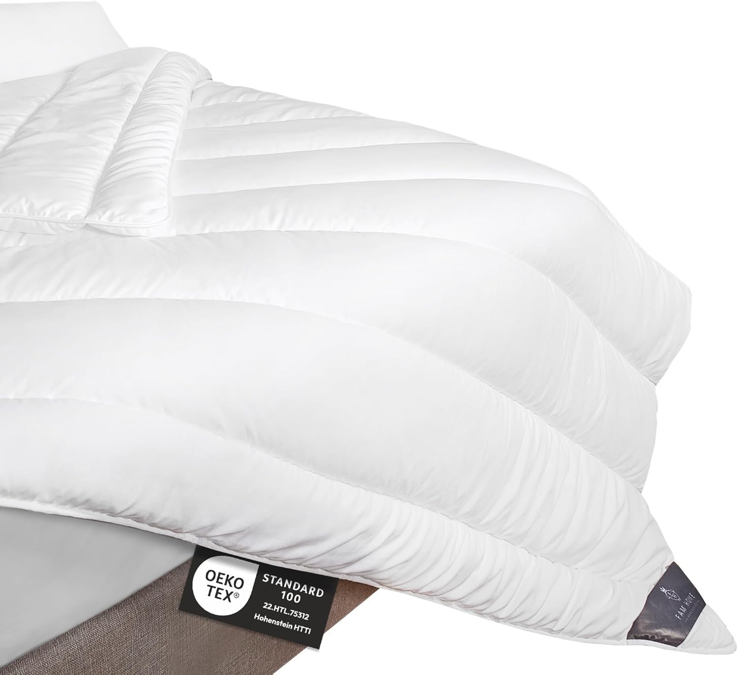 Detalle de FH FAM' HOME HOME COSINESS ANTI04593 microvezel dekbed 220x240 cm, wit