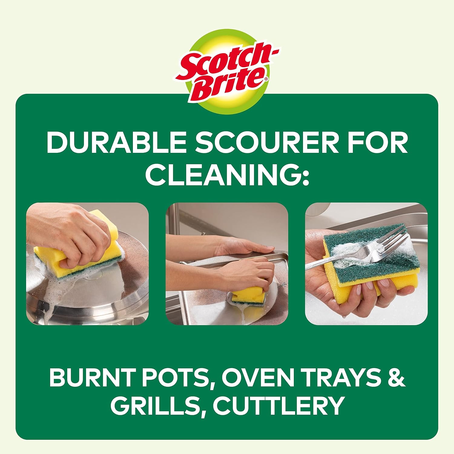 Thumbnail 5 de Scotch-Brite Classic Heavy Duty Scrub Sponge 16-pack