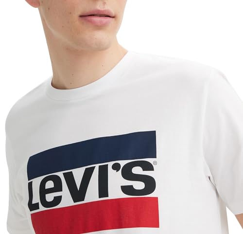 Thumbnail 6 de Levi's Sportswear Logo Graphic Camiseta para hombre blanca (S): diseño casual con tejido ligero