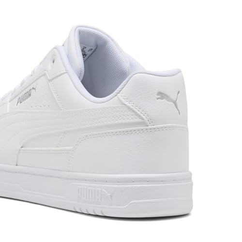 Detalle de PUMA Sneakers Caven III Unisex – White Silver Black Metallic