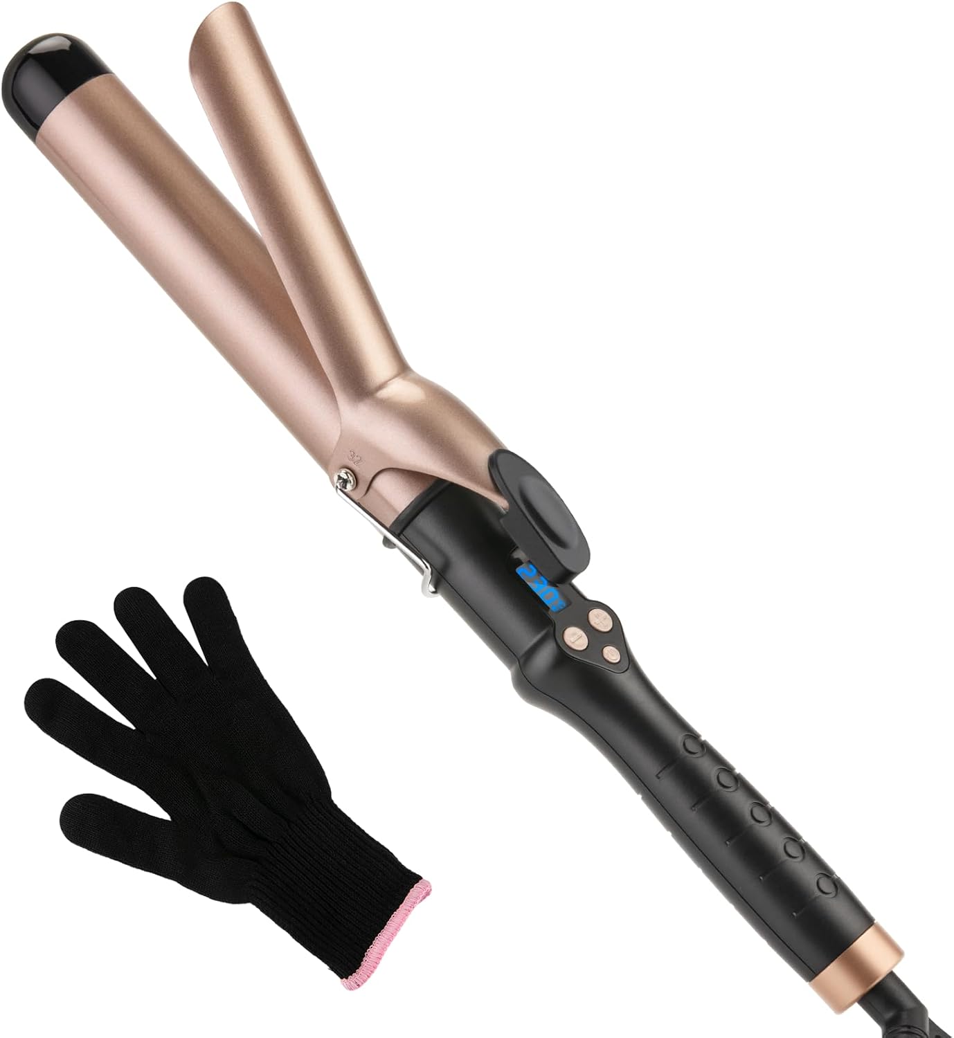 Detalle de 32mm Tourmaline ceramic curling tong