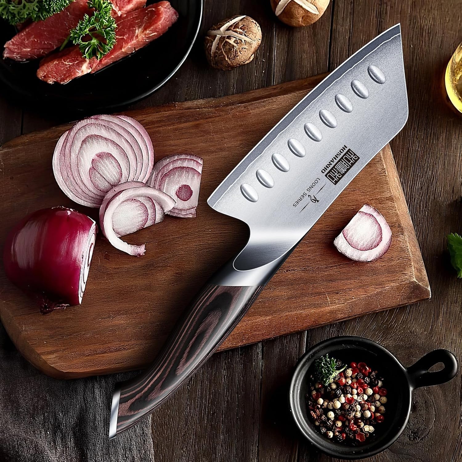 Thumbnail 6 de HOSHANHO Santoku Knife, 5-Inch