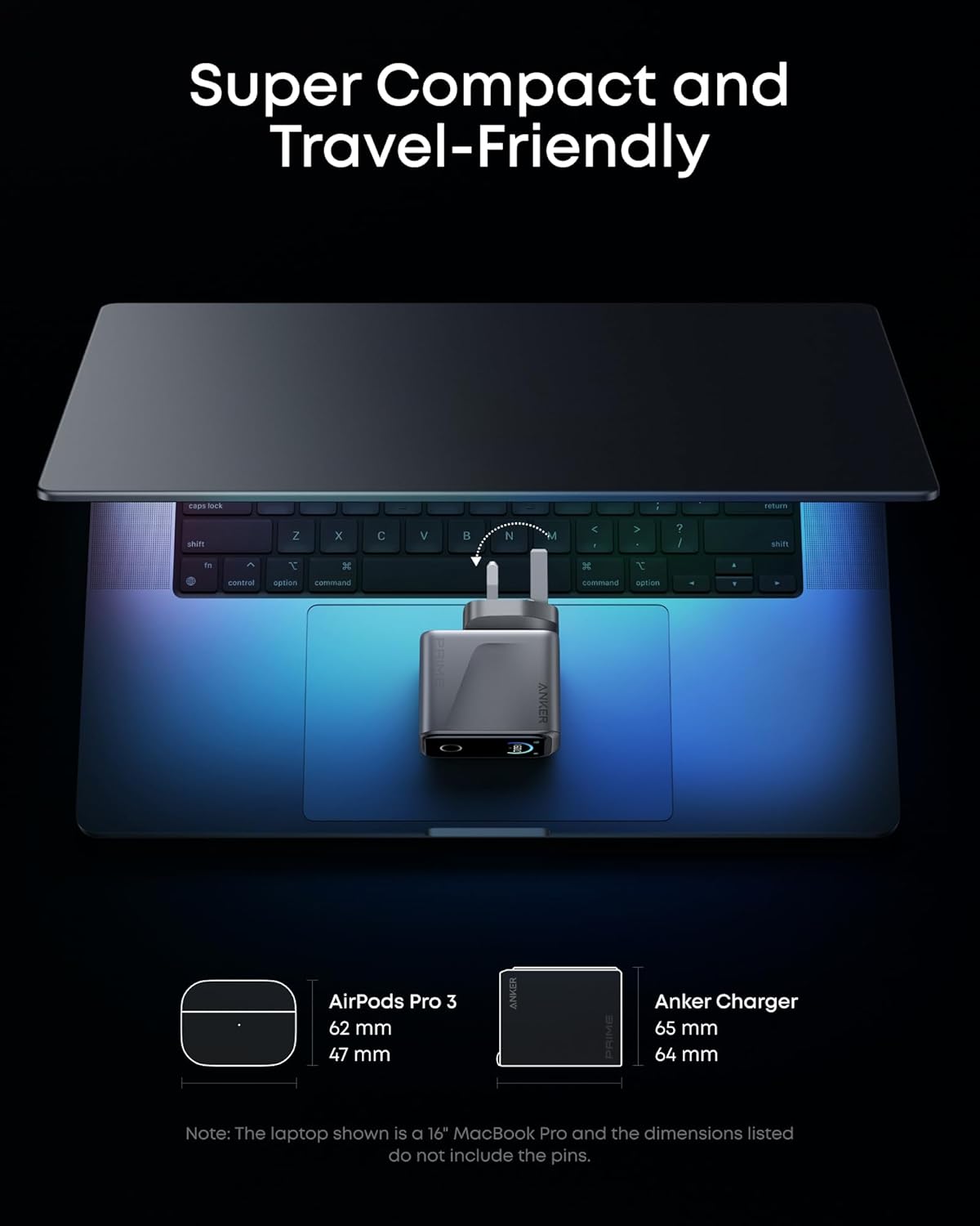 Thumbnail 5 de Anker Prime 160W 3‑Port USB‑C charger