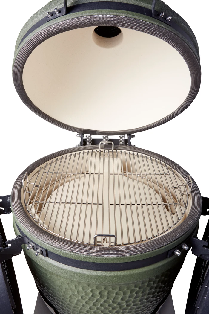 Thumbnail 15 de Moddern Green Complete – keramischer Kamado-Grill mit verstellbarem Rost und stabilem Untergestell