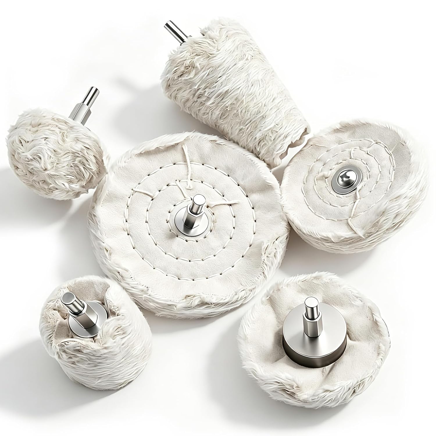 Detalle de Tnisesm Buffing Wheel Kit for Drill