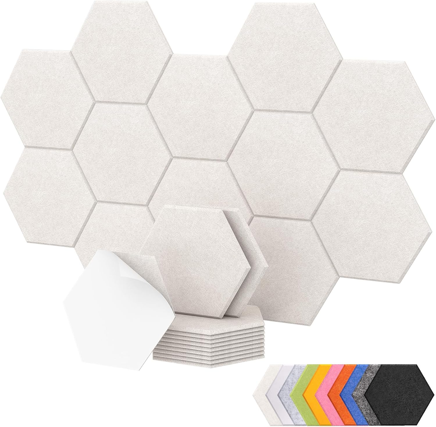 Detalle de TONOR Acoustic Panels 12 x 10 x 0.4 Inches