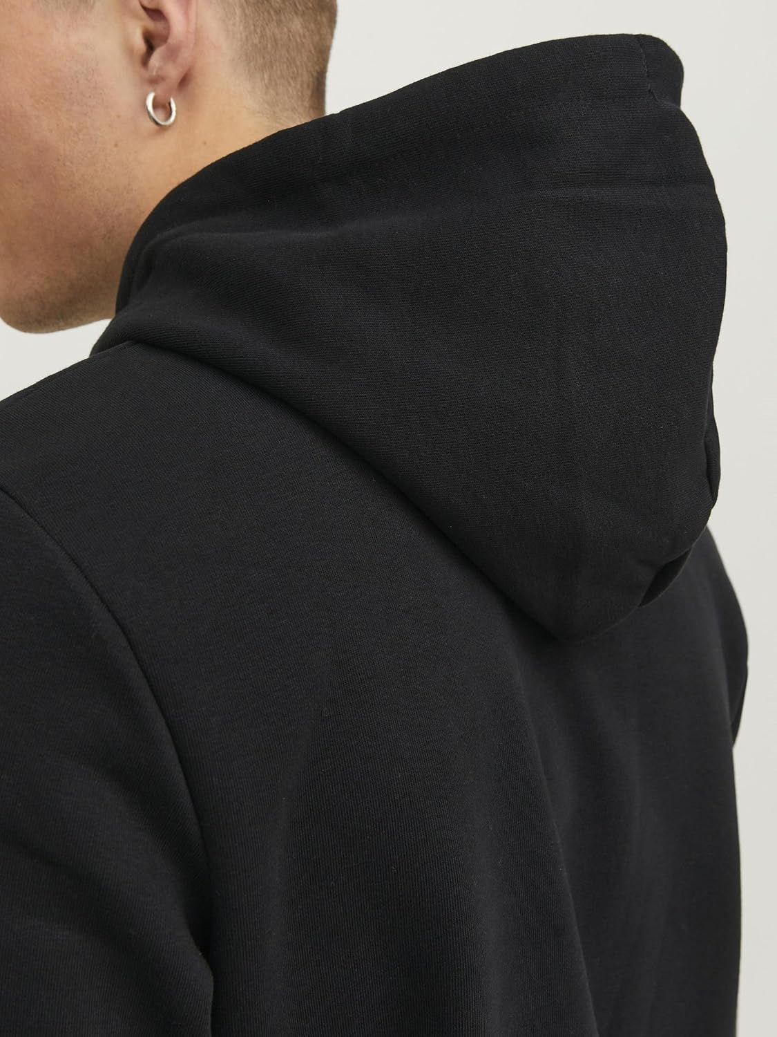 Thumbnail 5 de Jack & Jones Mens Corp Logo Hoody in Black (Large) – A practical everyday layer