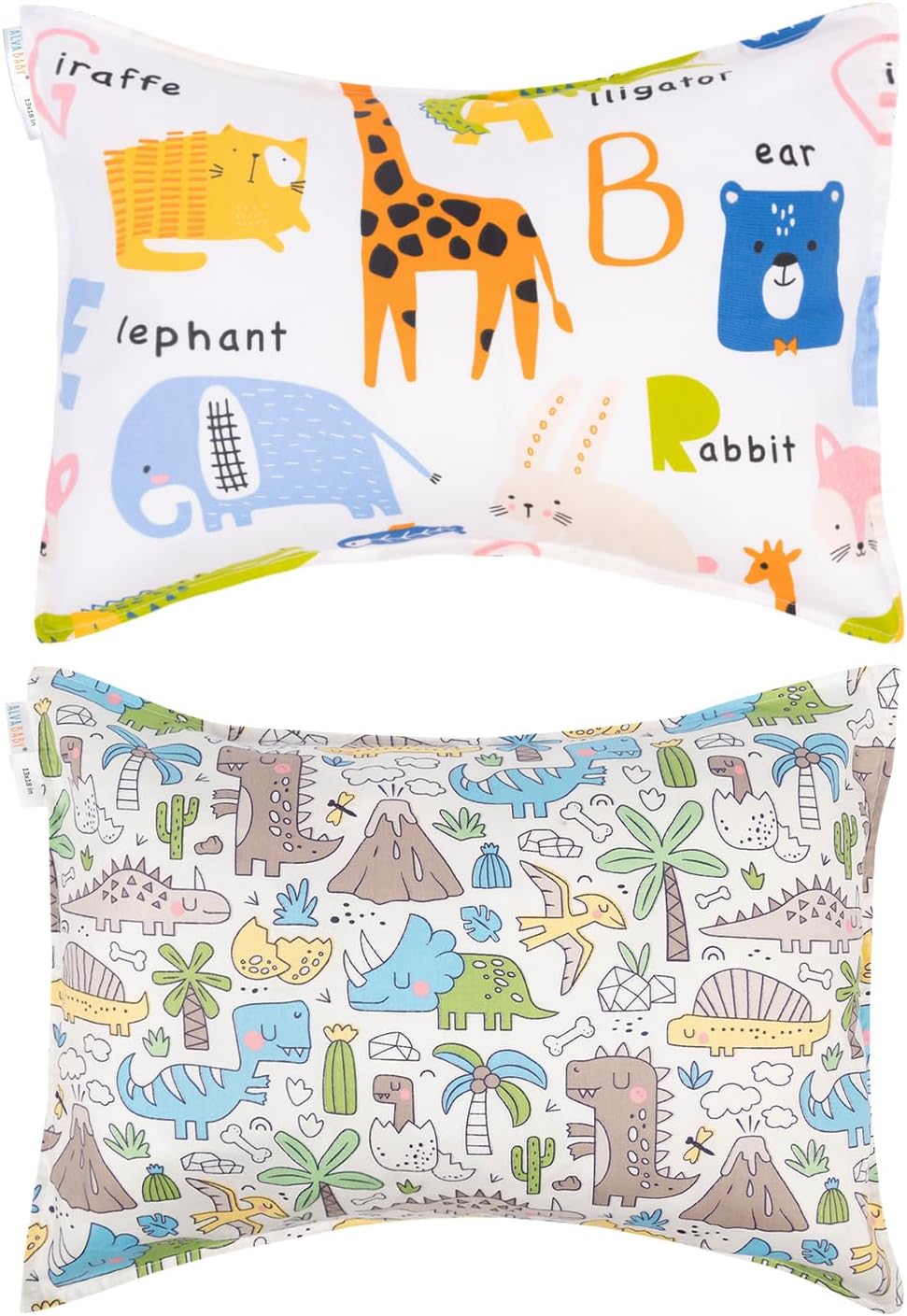 Detalle de ALVA 2L-TPW14-CA Toddler Pillowcases, Cotton, Breathable, Envelope Closure