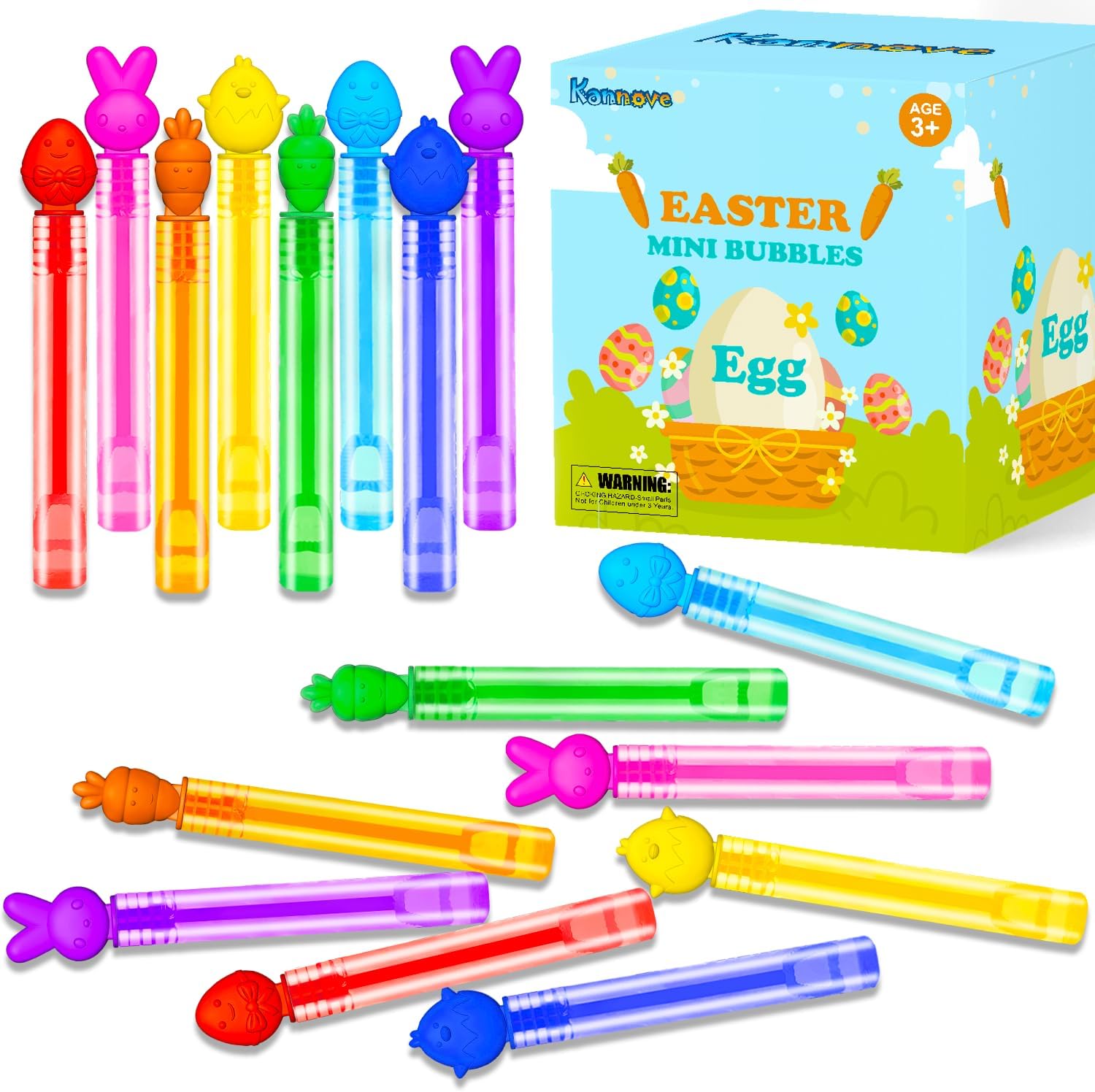 Detalle de Easter Mini Bubbles Wands 20-Pack