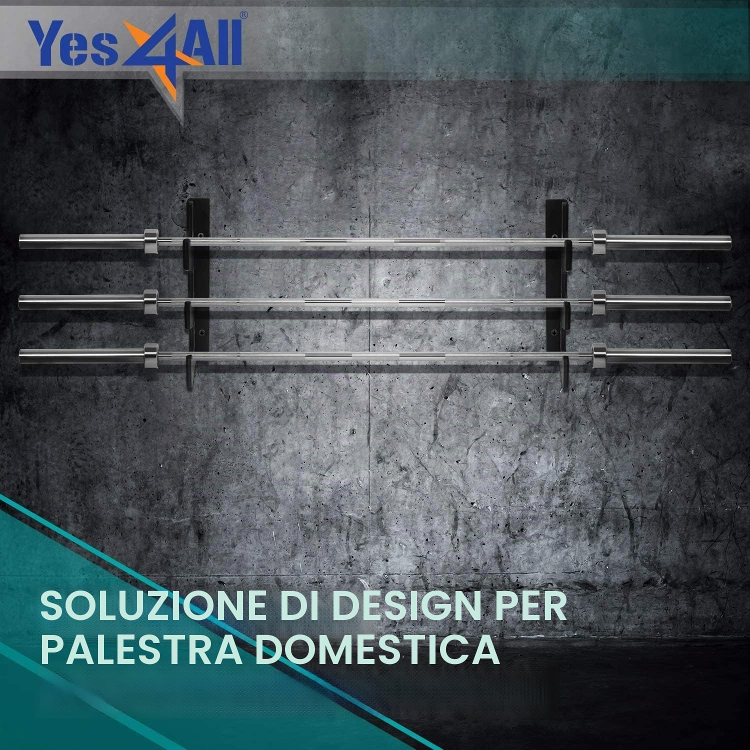 Thumbnail 4 de Yes4All Supporto orizzontale per bilancieri 20 kg 🏋
