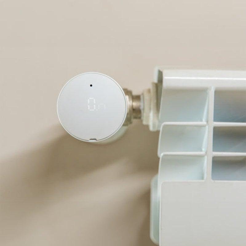 Detalle de Termostato inteligente Shelly WiFi programable (pack 2) para válvulas M30 x 1.5 mm