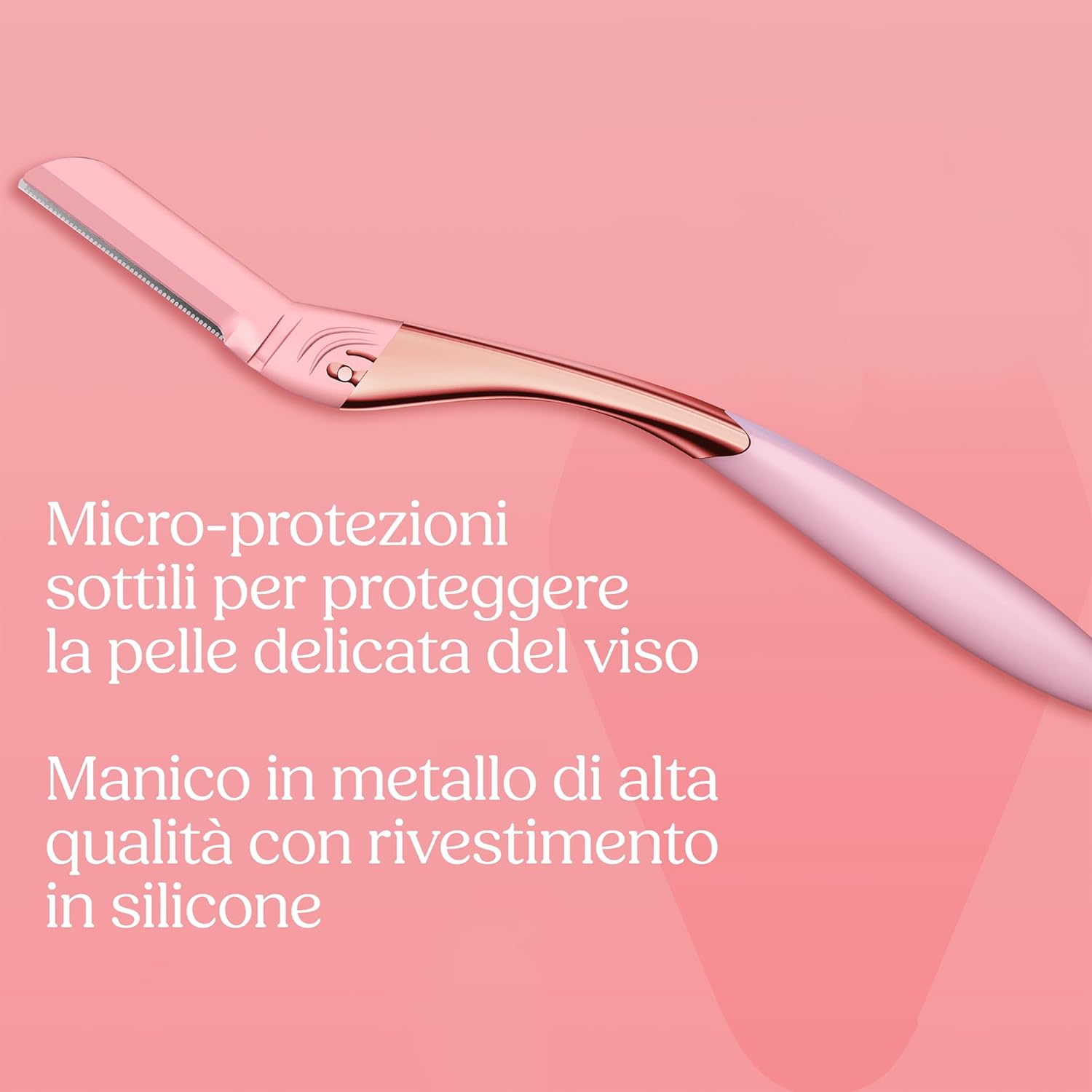 Detalle de Wilkinson Sword Intuition: strumento per dermaplaning con manico e 2 ricariche