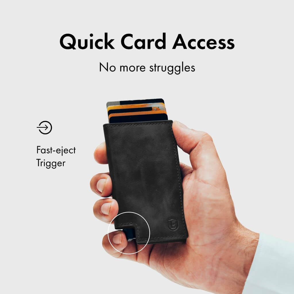 Thumbnail 1 de Ekster Minimalist Wallet Nappa Black