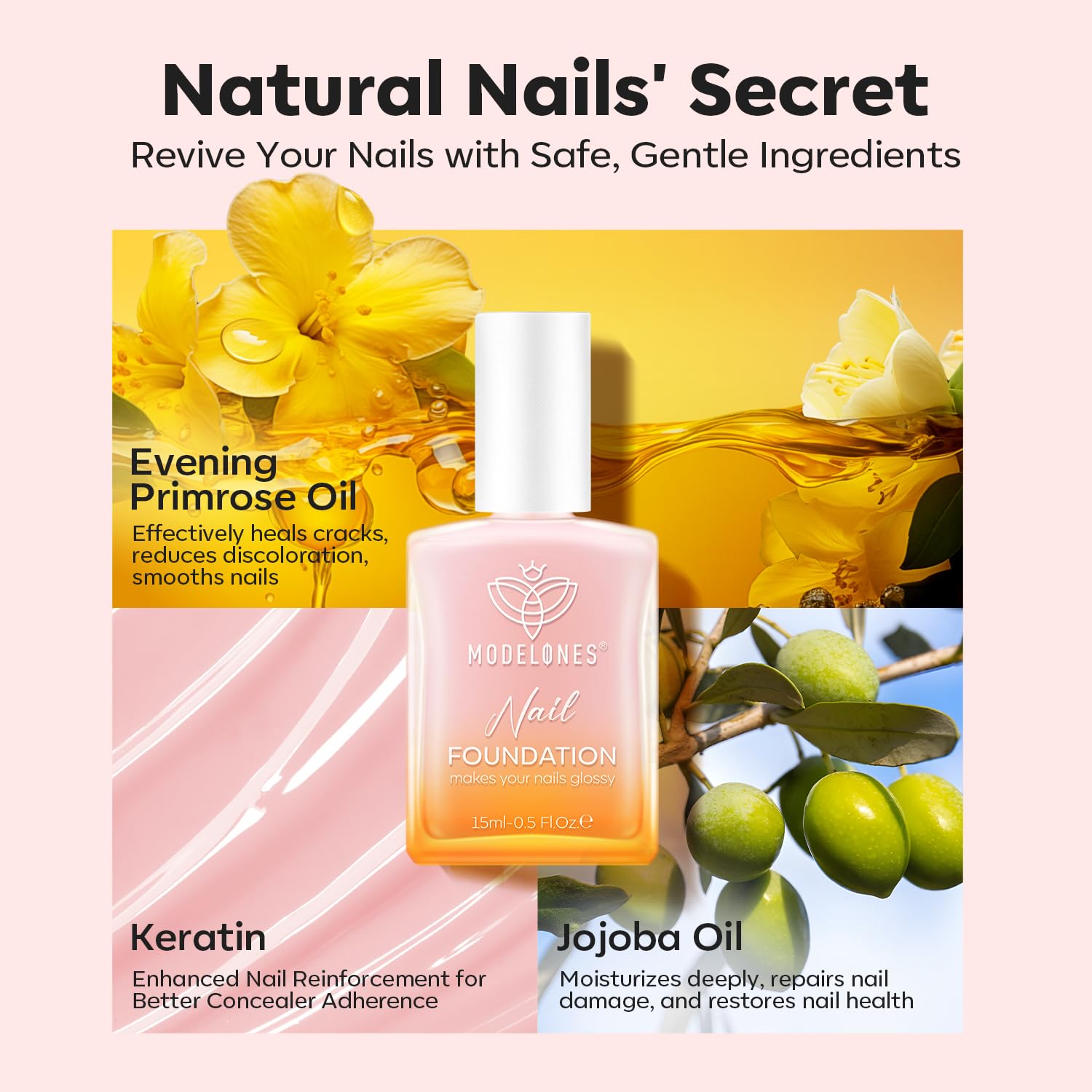 Thumbnail 5 de modelones Nail Strengthener 15ml