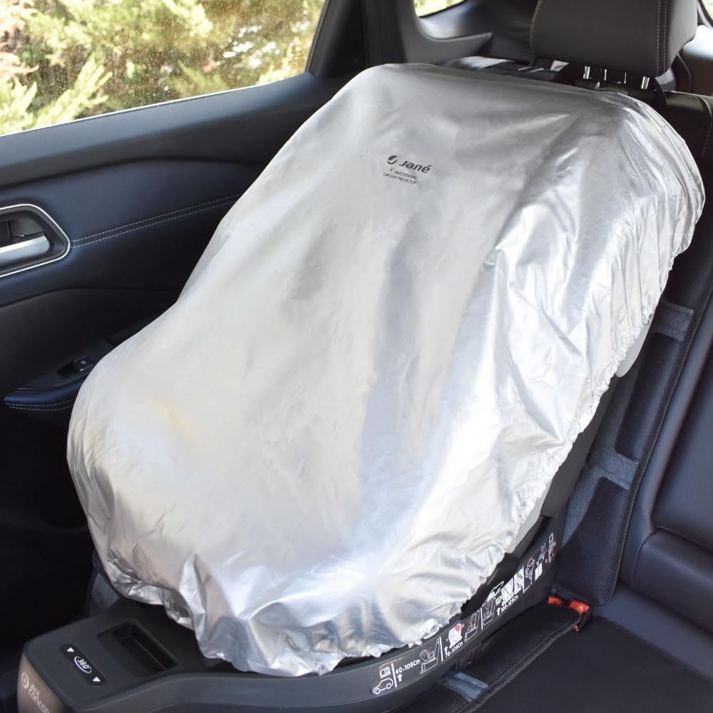 Detalle de Jané Housse Anti-Chaleur Siège Auto Bébé Universelle – Protection UV, Réduit la Température, Gris