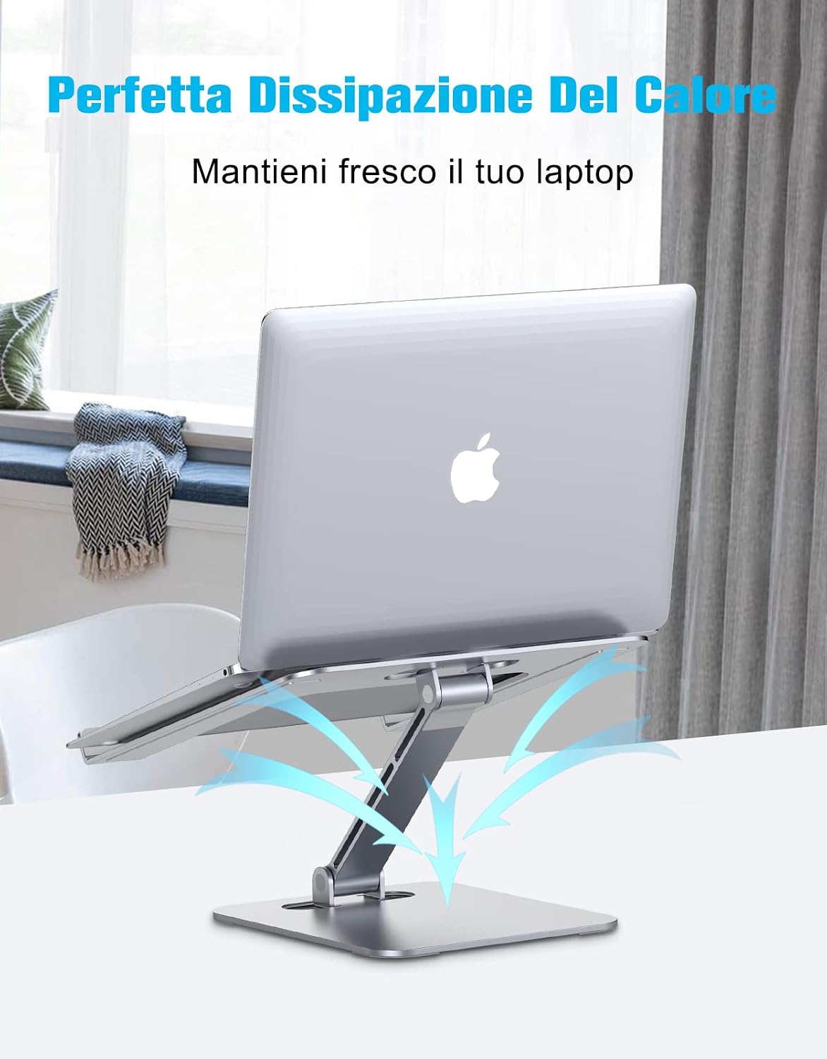 Detalle de Babacom Supporto PC portatile ergonomico 4 kg