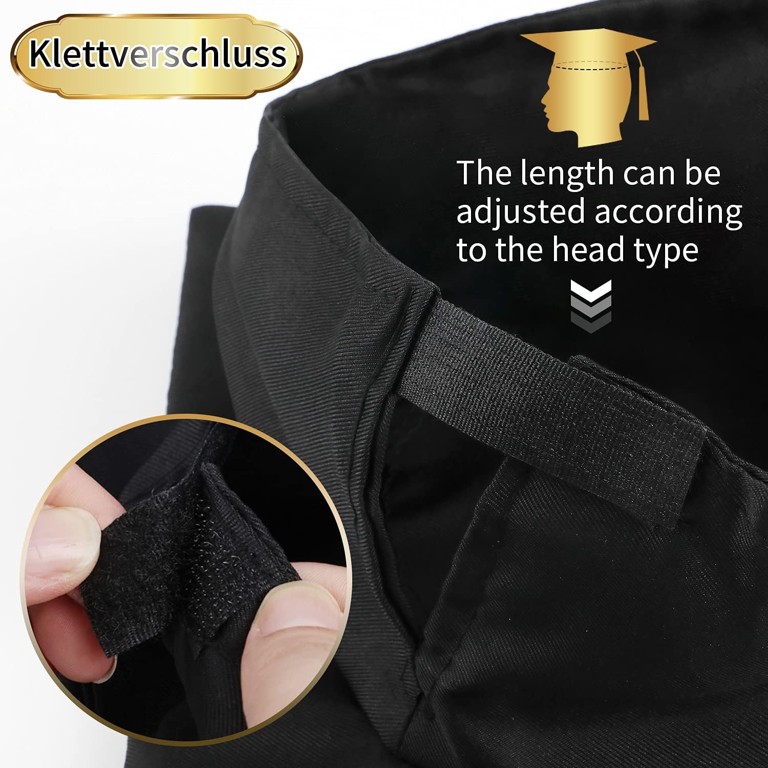 Thumbnail 2 de KEELYY Bachelor Hut verstellbar 53–60 cm