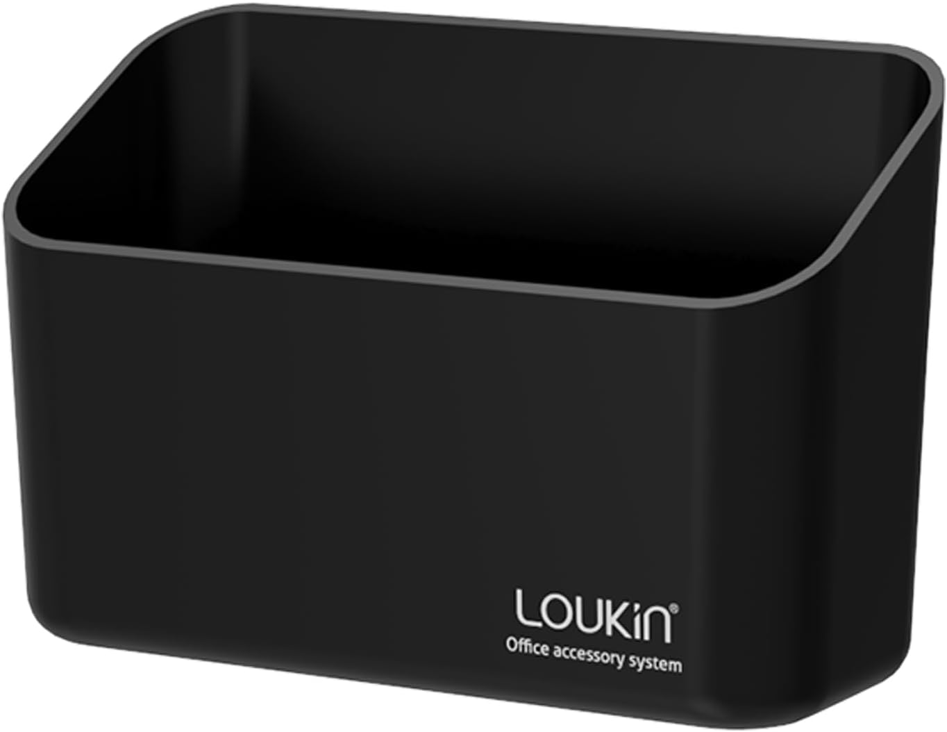 Detalle de loukin Magnetic Marker & Remote Control Organiser (Black) for Whiteboards and Fridges