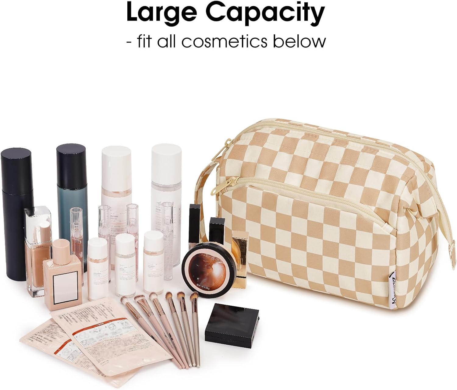 Detalle de Narwey Makeup Bag 20 × 18 × 11 cm