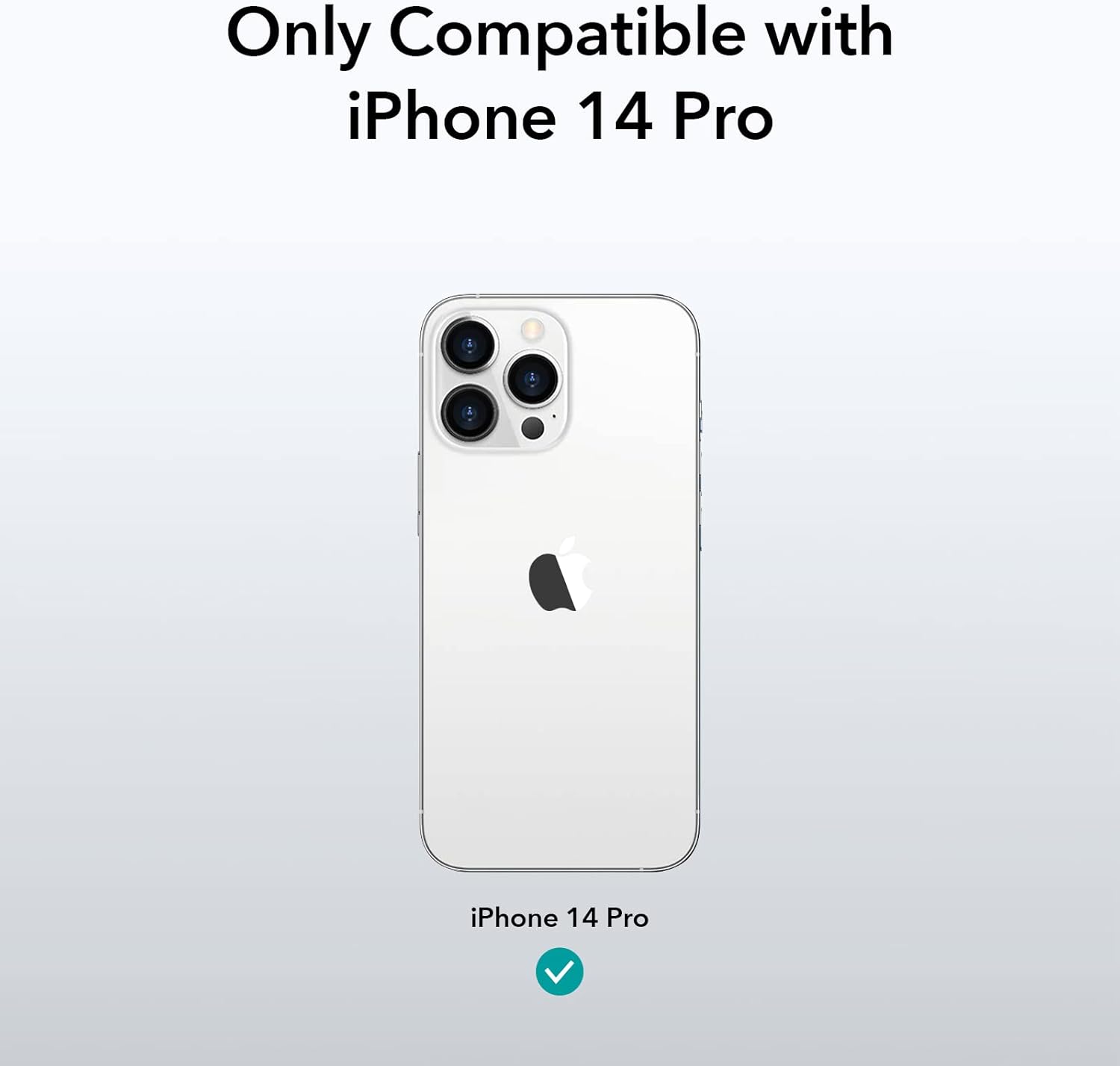 Thumbnail 1 de ESR Project Zero – coque antichoc transparente en silicone TPU souple pour iPhone 14 Pro (résistante au jaunissement)