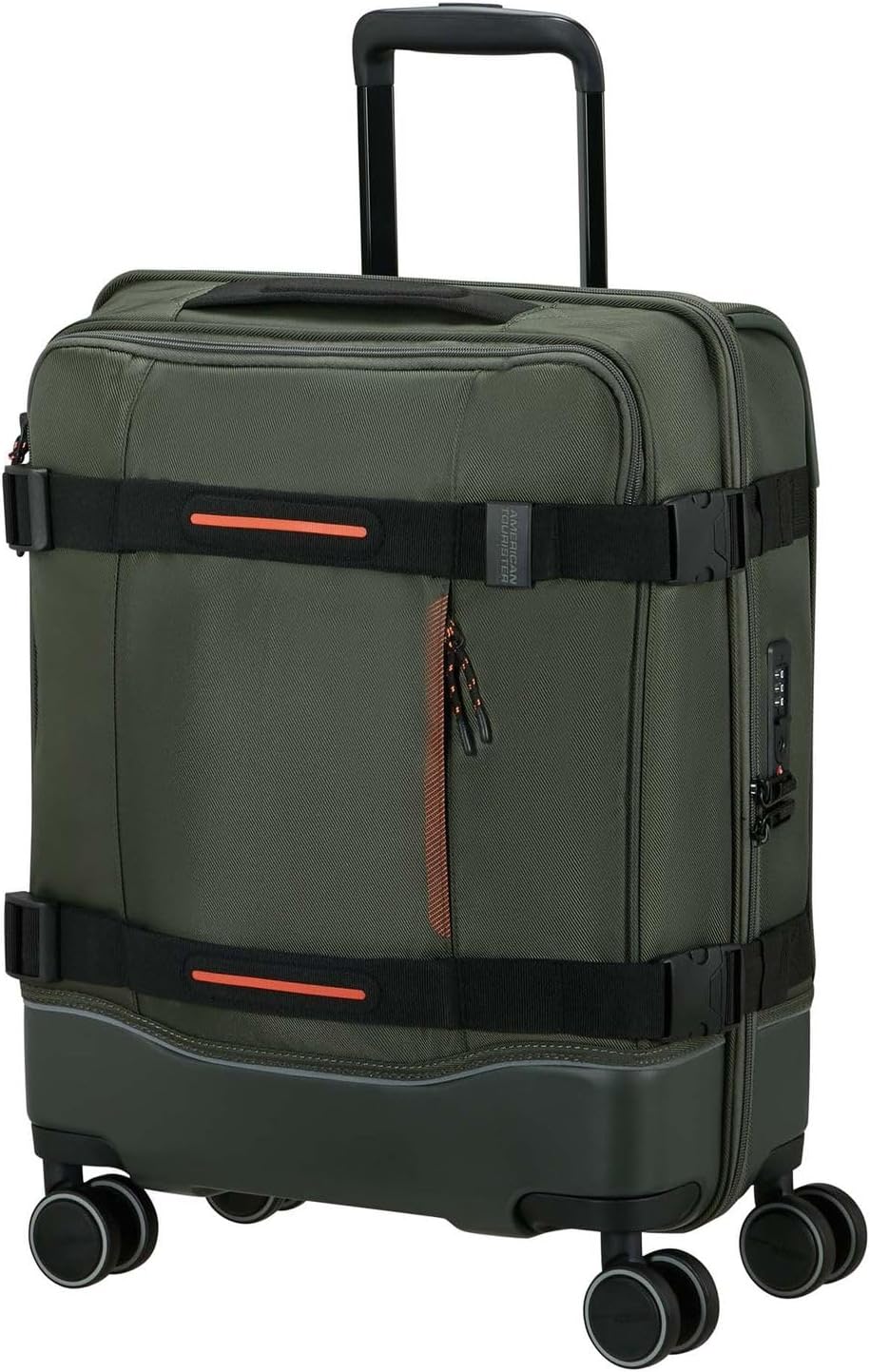 Thumbnail 1 de American Tourister Urban Track Spinner S 55 cm (41,5 L) bagaglio a mano verde Dark Khaki