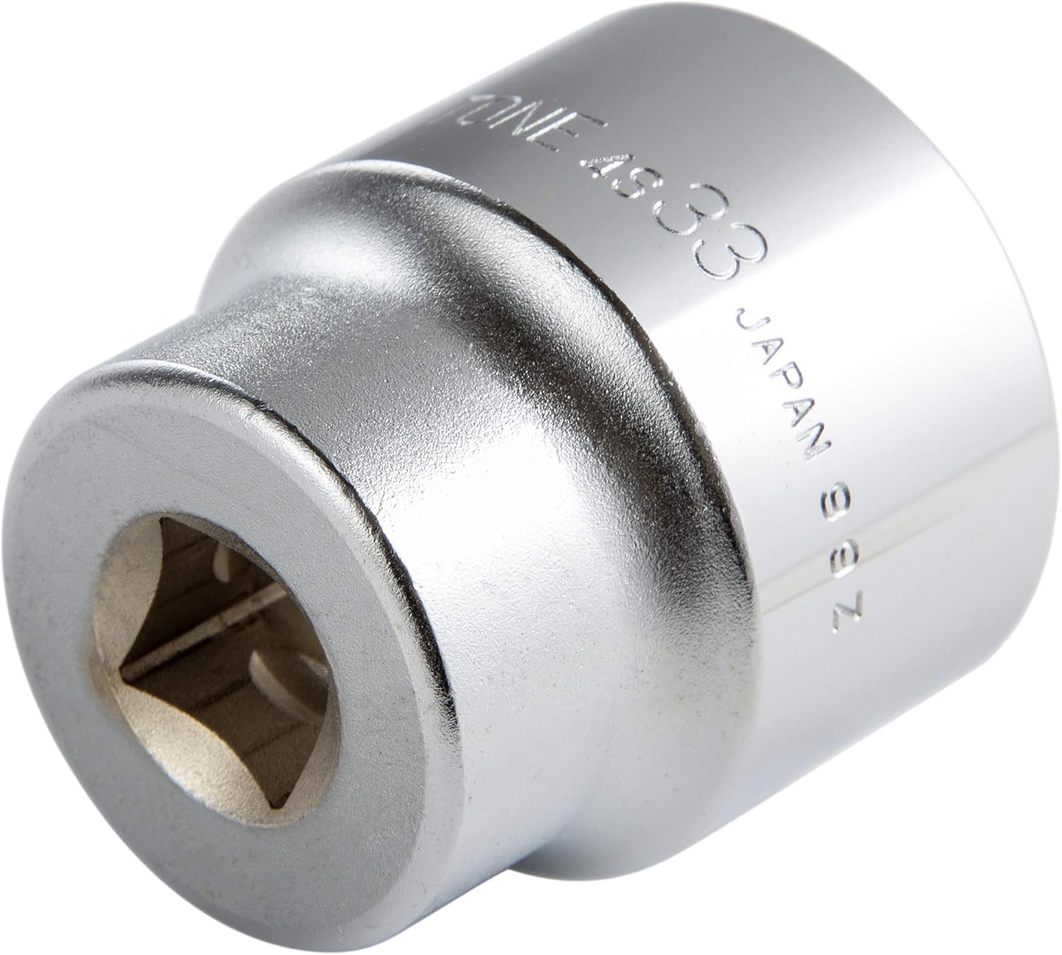 Thumbnail 1 de トネ(TONE) 4S-33 六角ソケット 差込角12.7mm・二面幅33mm、合金鋼製