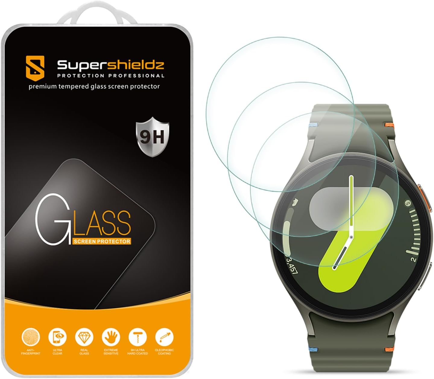 Thumbnail 5 de Supershieldz (3 Pack) 40mm screen protector