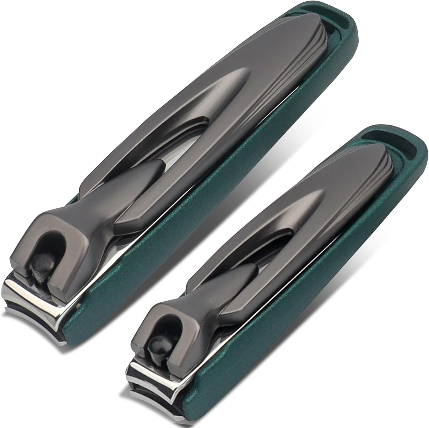 Thumbnail 1 de Roellgs Nail Clippers Set – Precision Toe Nail Clippers for Thick Nails, Durable Heavy Duty Stainless Steel Toenail Clippers (Green)