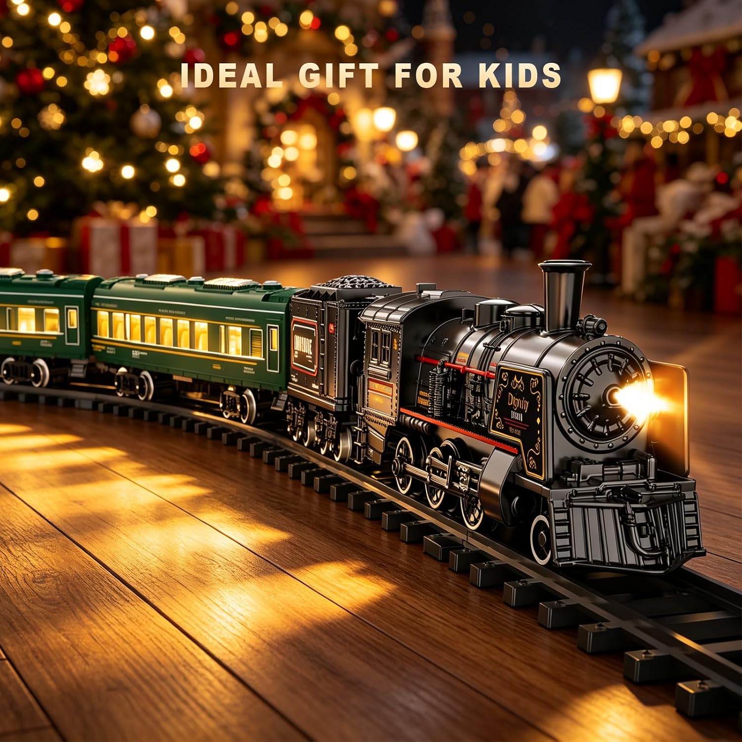 Thumbnail 4 de BUBUQE Electric Train Set with Alloy Locomotive