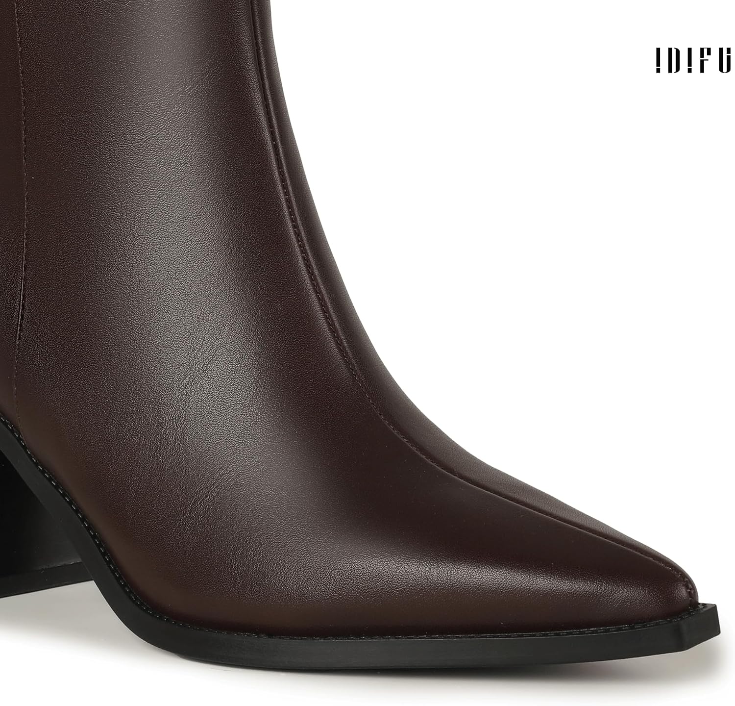 Thumbnail 3 de IDIFU Women's Ankle Boots with 2.7-Inch Block Heel