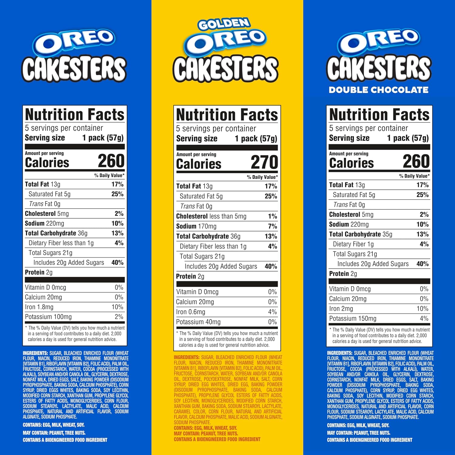 Thumbnail 1 de OREO Cakesters Soft Snack Cakes Variety Pack, 15 Individually Wrapped Packs